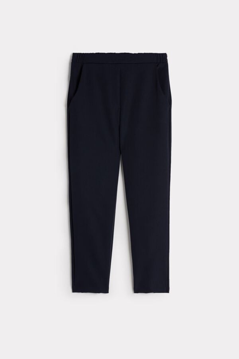 Intimissimi Trousers with Pockets Blå | DKZPD91477